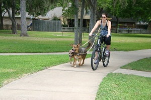 Biking